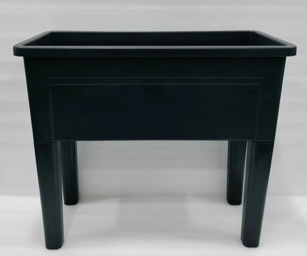 Plastic Pot Rectangle with Leg Stand 75*34*65